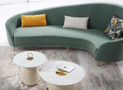 Round Sofa Modern Sofa Living landscape Room Furniture Designer sofa Round Corner sofa